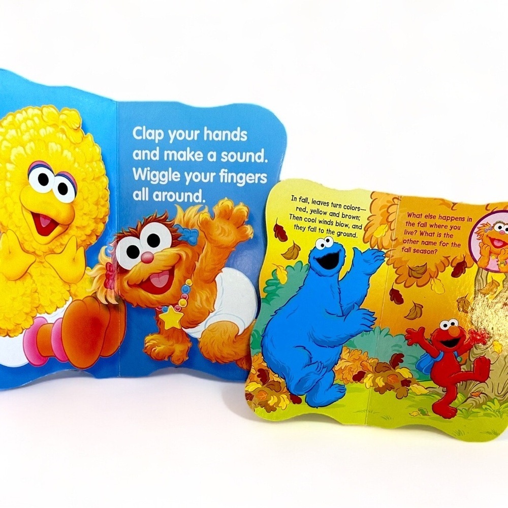 Vintage Sesame Street Children’s Board Books Bundle